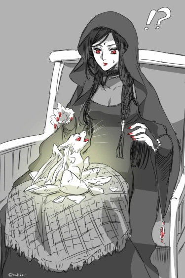 Белый дракон и Ведьма (Hakuryuu to Kuro no Majo) — mangamammy